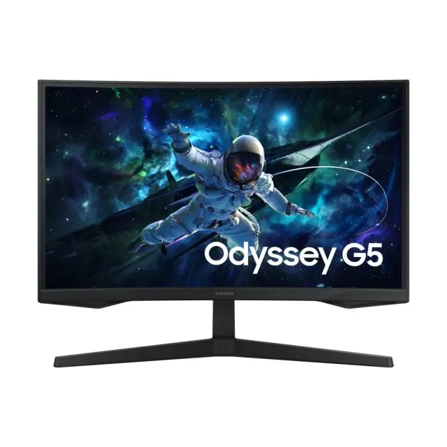 Monitor Curvo Samsung Odyssey G5, 27 pol. QHD, 165 Hz, 1ms, HDR10, Novo, Lacrado