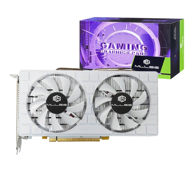 Placa de Video Mllsre RX580 Branca, 8GB, GDDR5, Nova, Na Caixa