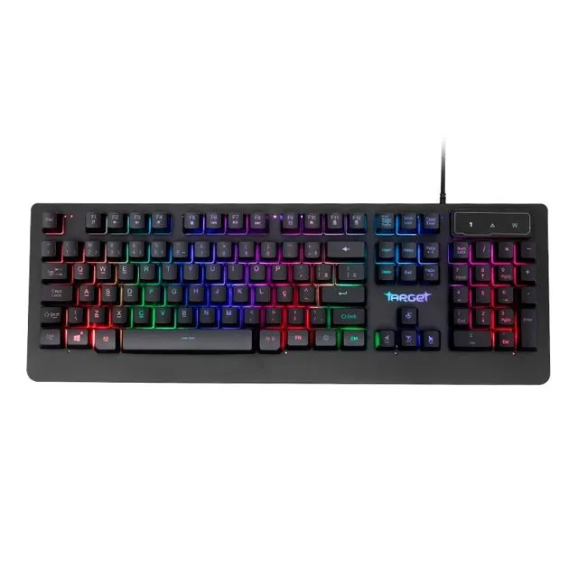Teclado Gamer Tgt Ak-47 Rainbow, Letras Iluminadas, Novo, Lacrado
