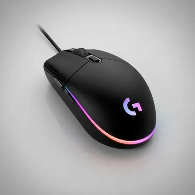 Mouse  Logitech G203 LIGHTSYNC RGB, Até 8.000 DPI, Novo, Lacrado