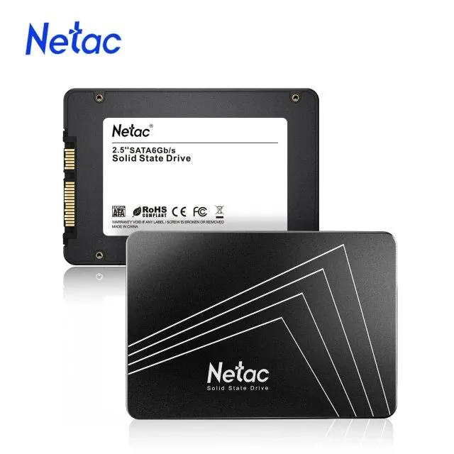 SSD Netac 128 GB, 2.5", Sata III, Novo, Lacrado