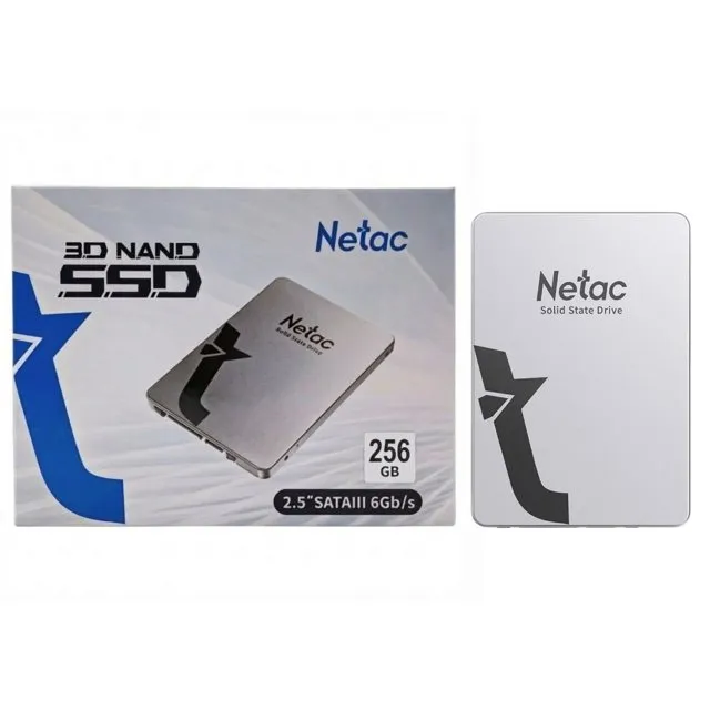 SSD Netac 256 GB ,SATA III, Novo, Lacrado